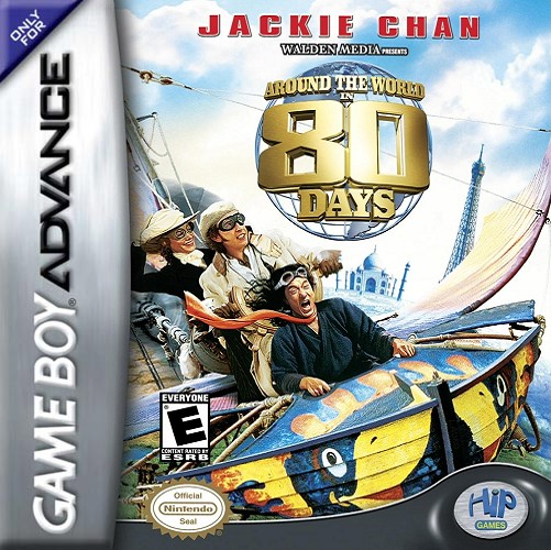 Carátula del juego Around the World in 80 Days (GBA)