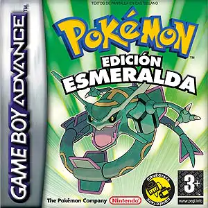 Portada de la descarga de Pokemon Edicion Esmeralda