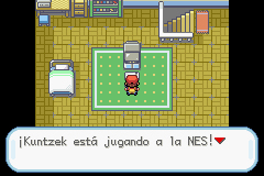 Pantallazo del juego online Pokemon Rojo Fuego (GBA)