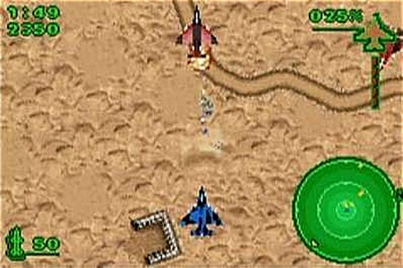 Pantallazo del juego online Ace Combat Advance (GBA)