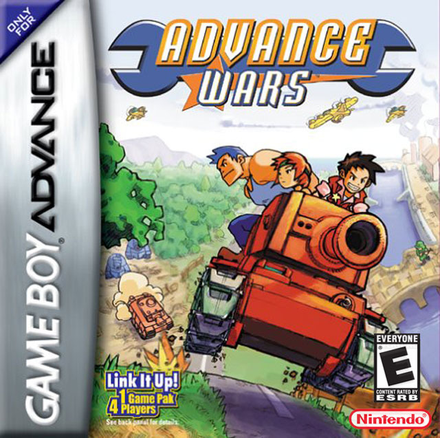 Carátula del juego Advance Wars (GBA)