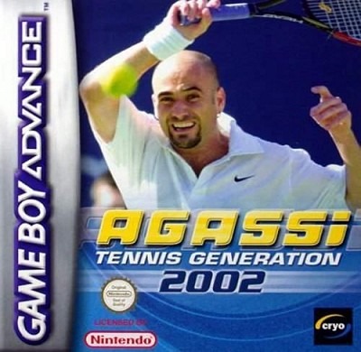 Carátula del juego Agassi Tennis Generation 2002 (GBA)