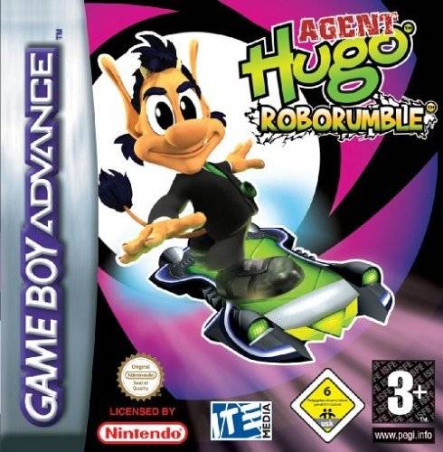 Carátula del juego Agent Hugo Roborumble (GBA)