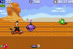 Pantallazo del juego online Agent Hugo Roborumble (GBA)