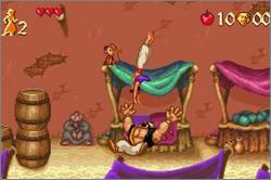 Pantallazo del juego online Disney's Aladdin (GBA)