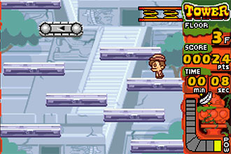 Pantallazo del juego online Aleck Bordon Adventure - Tower & Shaft Advance (GBA)