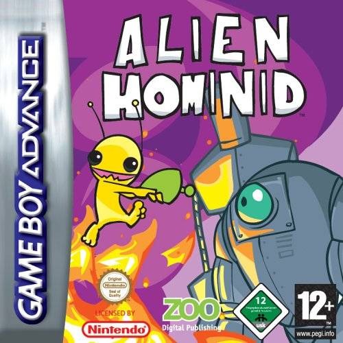 Carátula del juego Alien Hominid (GBA)