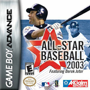 Carátula del juego All-Star Baseball 2003 (GBA)