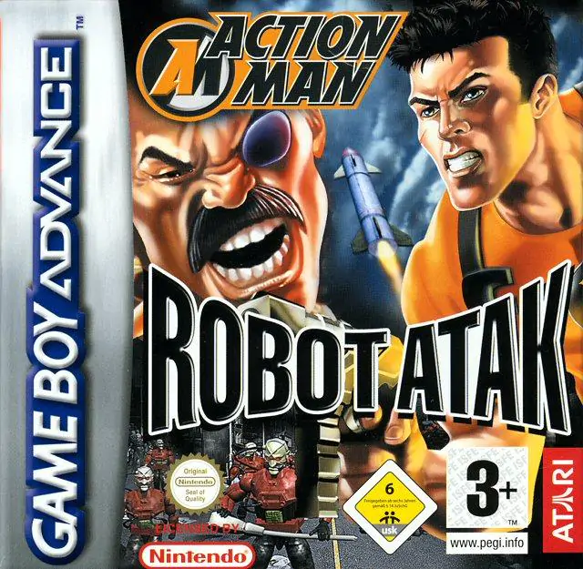 Portada de la descarga de Action Man – Robot Attack