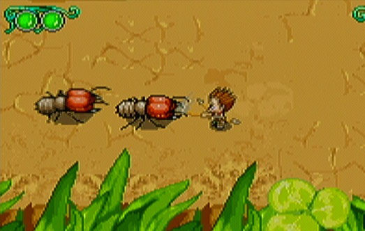 Pantallazo del juego online The Ant Bully (GBA)