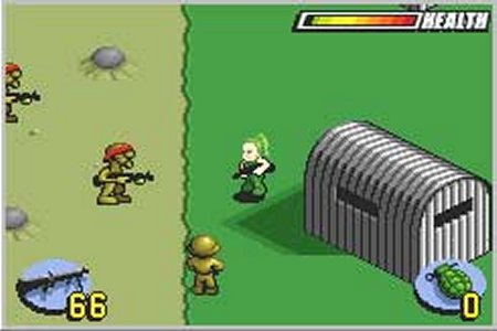 Pantallazo del juego online Army Men Advance (GBA)