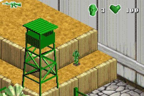 Pantallazo del juego online Army Men Turf Wars (GBA)