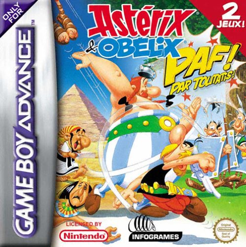 Carátula del juego Asterix & Obelix PAF Them All (GBA)