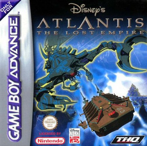 Carátula del juego Disney's Atlantis The Lost Empire (GBA)