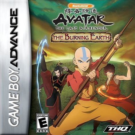 Carátula del juego Avatar The Last Airbender - The Burning Earth (GBA)