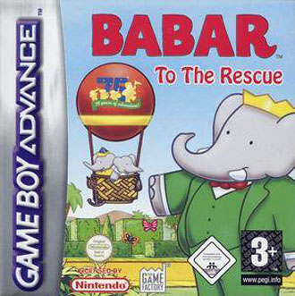Carátula del juego Babar To The Rescue (GBA)