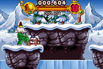 Pantallazo del juego online Babar To The Rescue (GBA)