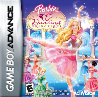 Carátula del juego Barbie in The 12 Dancing Princesses (GBA)