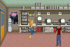 Pantallazo del juego online The Barbie Diaries High School Mystery (GBA)