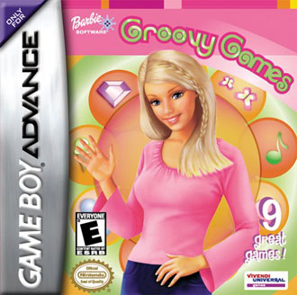 Carátula del juego Barbie Groovy Games (GBA)