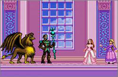 Pantallazo del juego online Barbie and the Magic of Pegasus (GBA)