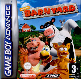 Carátula del juego Barnyard (GBA)