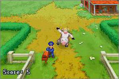 Pantallazo del juego online Barnyard (GBA)