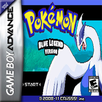 Carátula del juego Pokemon Blue Legend (GBA)