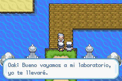 Pantallazo del juego online Pokemon Blue Legend (GBA)