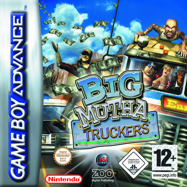 Carátula del juego Big Mutha Truckers (GBA)