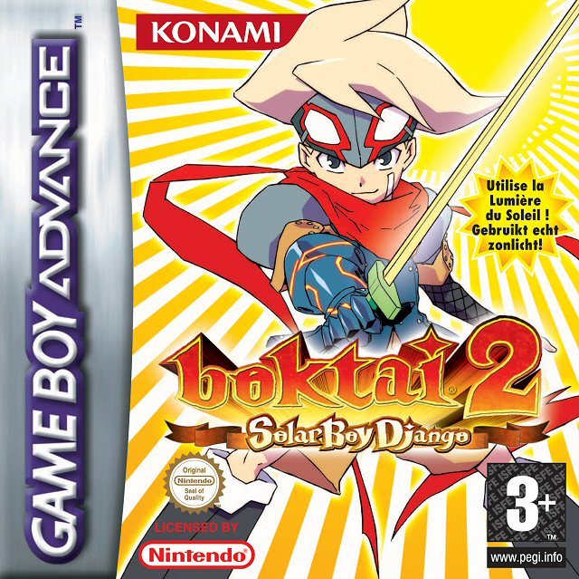 Carátula del juego Boktai 2 Solar Boy Django (GBA)