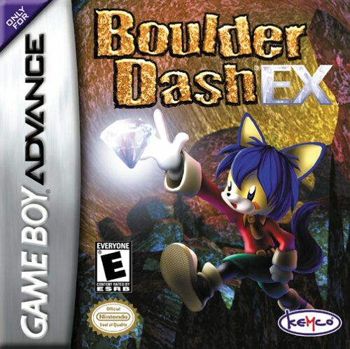 Carátula del juego Boulder Dash EX (GBA)