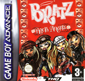 Carátula del juego Bratz Rock Angelz (GBA)