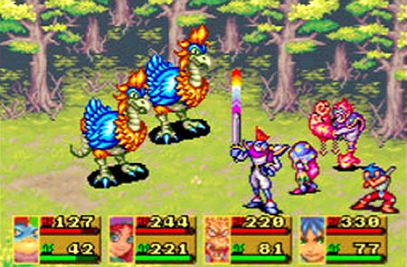 Pantallazo del juego online Breath of Fire II (GBA)