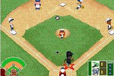 Pantallazo del juego online Backyard Baseball (GBA)