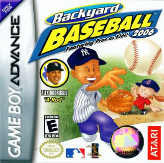 Carátula del juego Backyard Baseball 2006 (GBA)