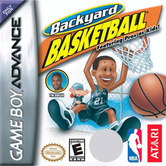 Carátula del juego Backyard Basketball (GBA)