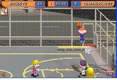 Pantallazo del juego online Backyard Basketball (GBA)