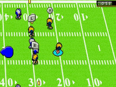 Pantallazo del juego online Backyard Football (GBA)