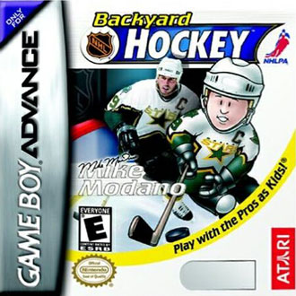 Carátula del juego Backyard Hockey (GBA)