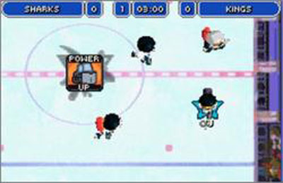 Pantallazo del juego online Backyard Hockey (GBA)