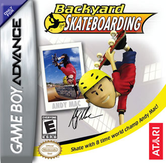Carátula del juego Backyard Skateboarding (GBA)