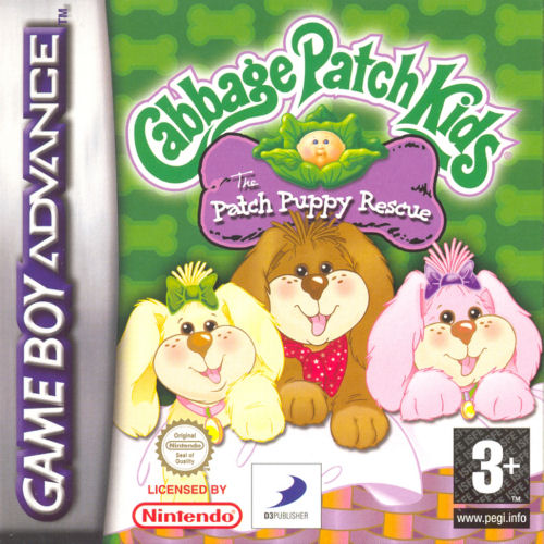 Carátula del juego Cabbage Patch Kids The Patch Puppy Rescue (GBA)