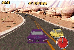 Pantallazo del juego online Cars  Mater-National (GBA)