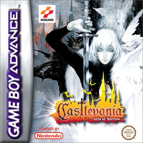 Carátula del juego Castlevania Aria of Sorrow (GBA)