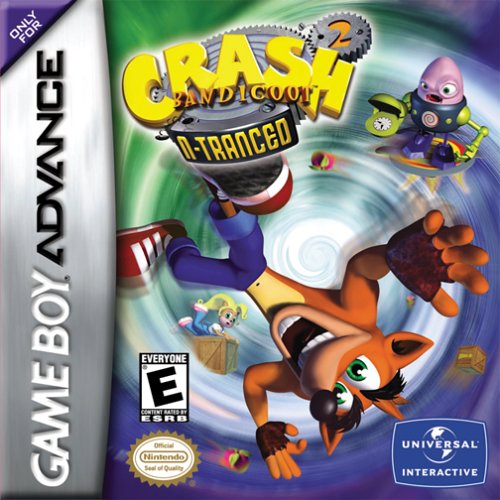 Carátula del juego Crash Bandicoot 2 N-Tranced (GBA)