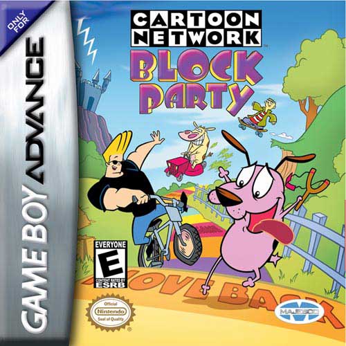 Carátula del juego Cartoon Network Block Party (GBA)