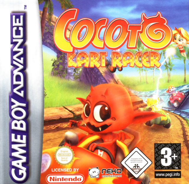 Carátula del juego Cocoto Kart Racer (GBA)