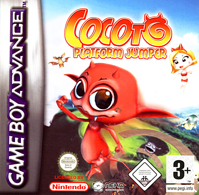 Carátula del juego Cocoto Platform Jumper (GBA)