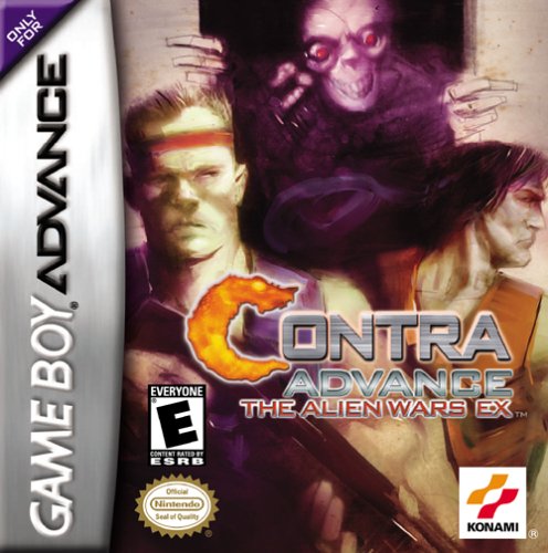 Carátula del juego Contra Advance The Alien Wars EX (GBA)